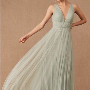 Sarita Jenny Yoo Dress Sz 4 Morning Mist